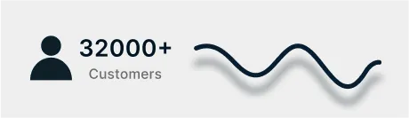 Customer count sticker